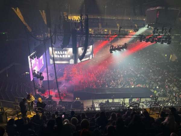 Legacy Arena, section: 216, row: K, seat: 9