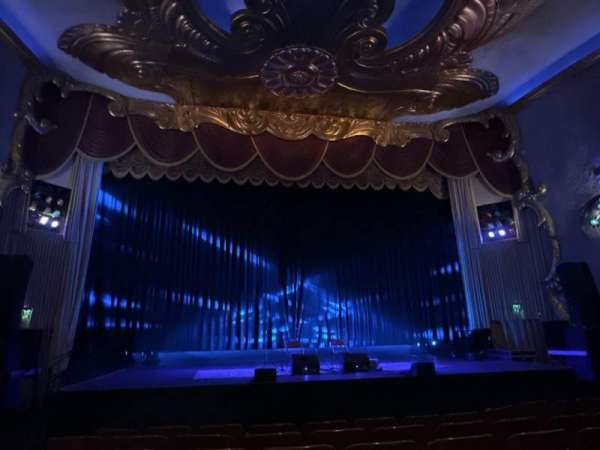 Crest Theatre, section: Lower level center, row: H, seat: 111