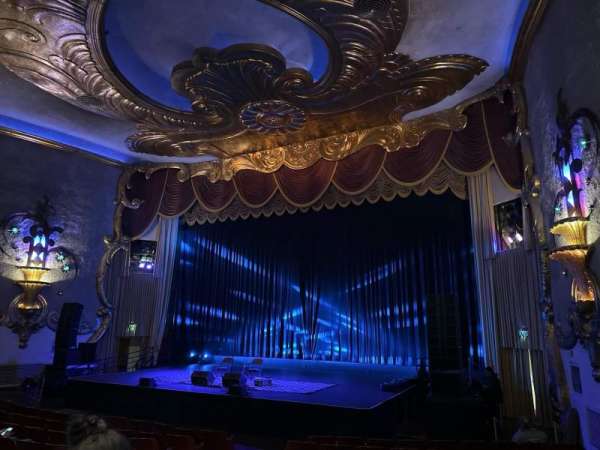 Crest Theatre, section: House right, row: 2, seat: 3