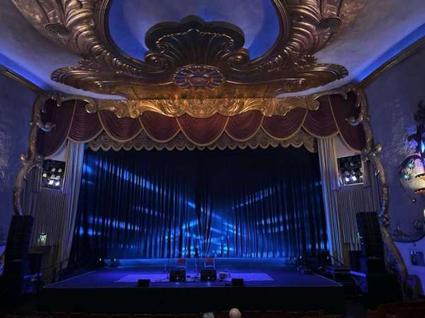 Crest Theatre, section: House center, row: 2, seat: 1