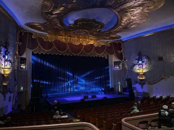Crest Theatre, section: Upper level left, row: BB, seat: 9