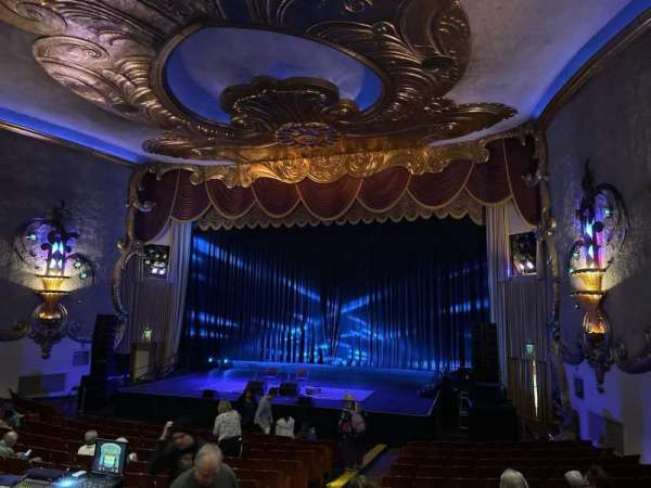 Crest Theatre, section: Upper level right, row: AA, seat: 2