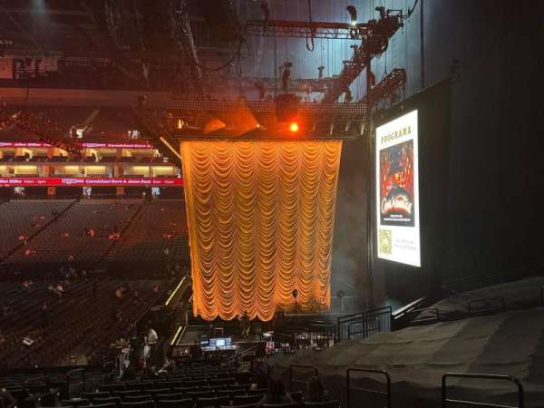 Golden 1 Center, section: 105, row: K, seat: 8
