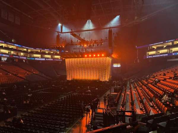 Golden 1 Center, section: 111, row: D, seat: 6