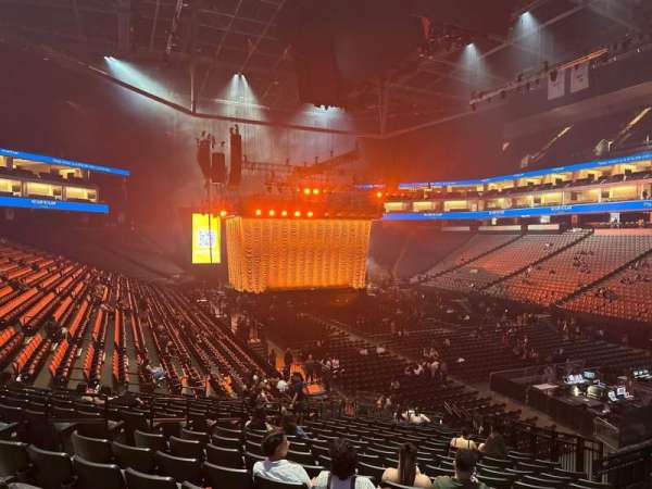 Golden 1 Center, section: 116, row: Q, seat: 10