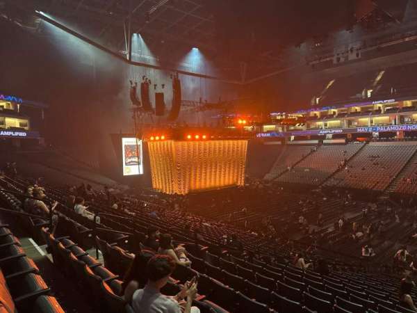 Golden 1 Center, section: 118, row: U, seat: 8