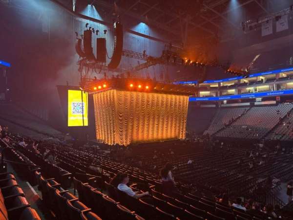 Golden 1 Center, section: 119, row: G, seat: 9