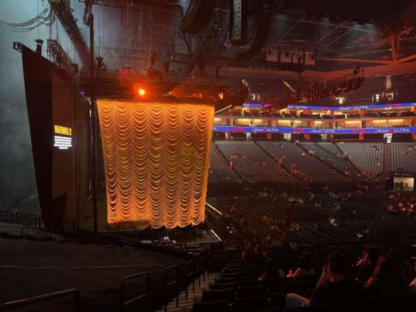 Golden 1 Center, section: 122, row: N, seat: 12