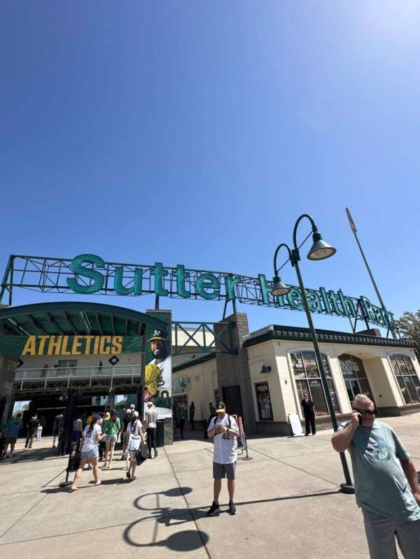 Sutter Health Park, section: Main gate