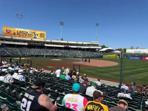 Sutter Health Park, section: 102, row: 11, seat: 7