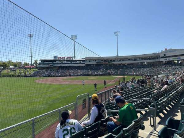 Sutter Health Park, section: 124, row: 16, seat: 7