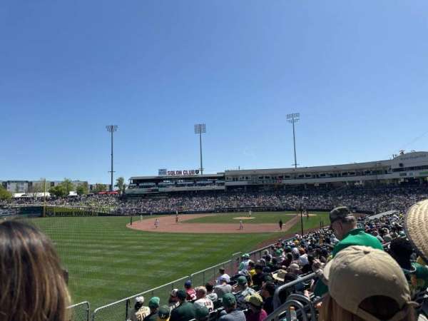 Sutter Health Park, section: Beer Garden