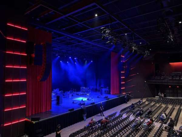 Vibrant Music Hall, section: 108, row: A, seat: 5