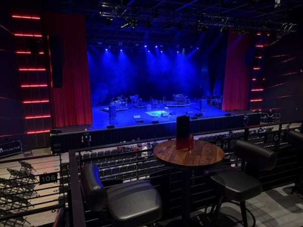Vibrant Music Hall, section: Box, row: H