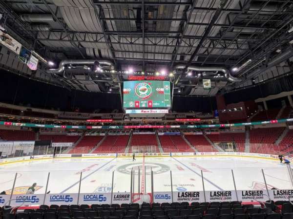 Casey's Center, section: 104, row: M, seat: 10