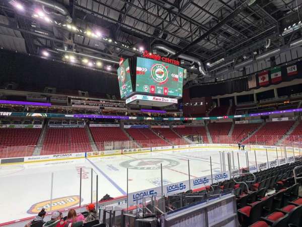 Casey's Center, section: 105, row: L, seat: 12
