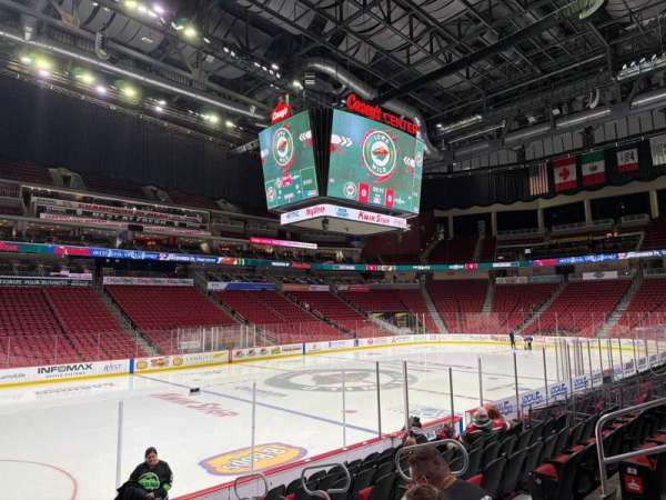 Casey's Center, section: 106, row: K, seat: 8