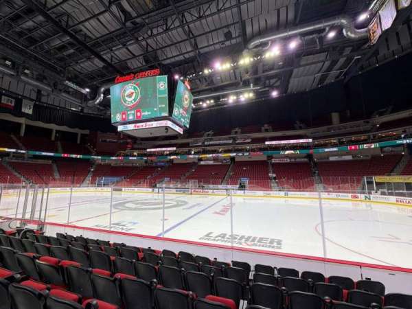 Casey's Center, section: 115, row: G, seat: 5