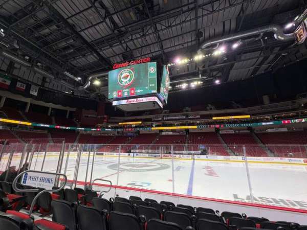 Casey's Center, section: C115, row: F, seat: 14