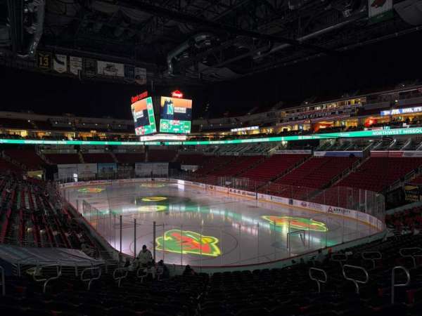 Casey's Center, section: 124, row: V, seat: 28