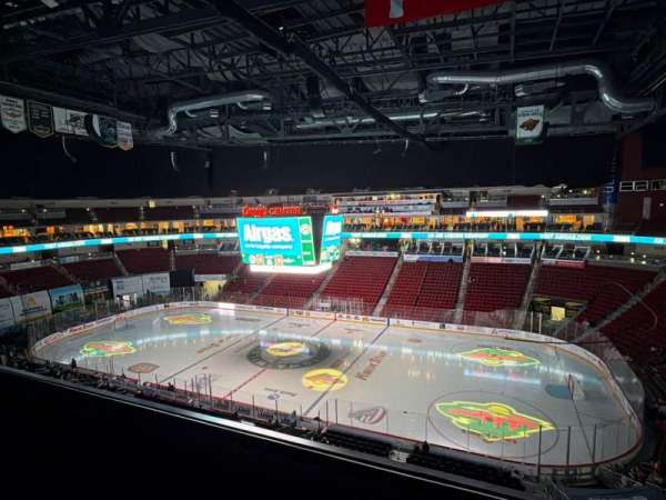Casey's Center, section: 202, row: C, seat: 10