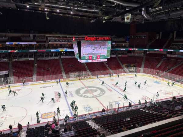 Casey's Center, section: 205, row: A, seat: 13