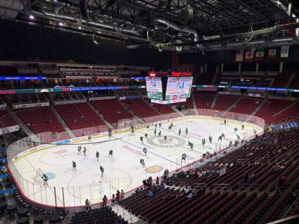 Casey's Center, section: 207, row: B, seat: 16