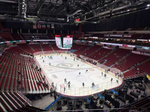 Casey's Center, section: 213, row: D, seat: 9