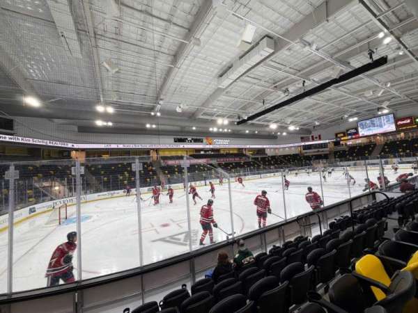 Xtream Arena, section: 107, row: E, seat: 10