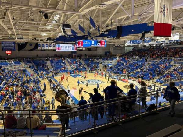 Knapp Center, section: 212, row: 6, seat: 11