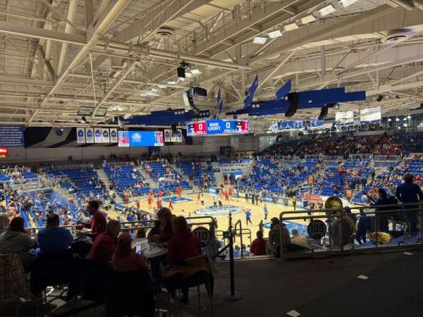Knapp Center, section: 213, row: 4, seat: 4