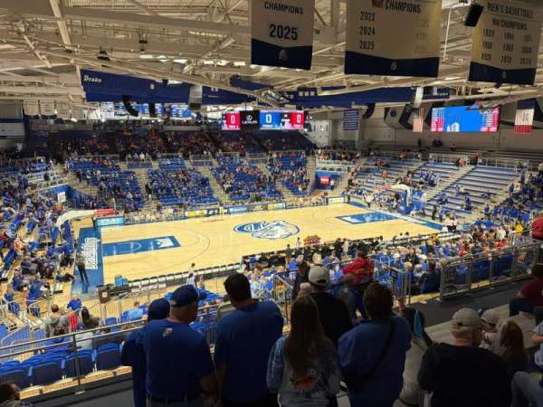 Knapp Center, section: 218, row: 10, seat: 9