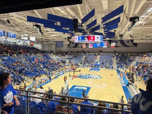 Knapp Center, section: 222, row: 3, seat: 10