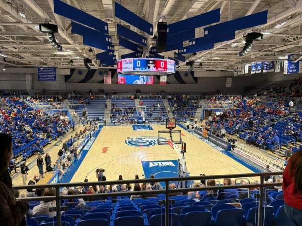 Knapp Center, section: 223, row: 3, seat: 6