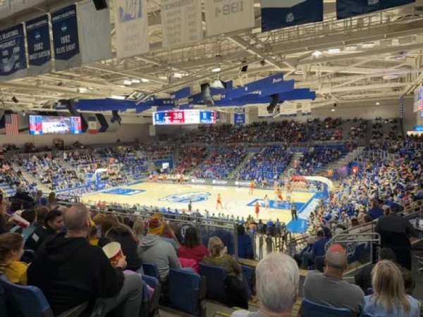 Knapp Center, section: 201, row: 7, seat: 4