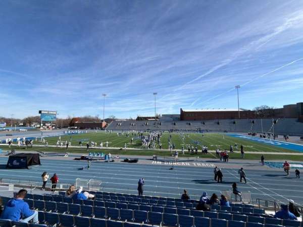 Drake Stadium, section: W, row: 13, seat: 7