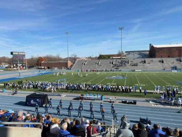 Drake Stadium, section: W, row: 16, seat: 21