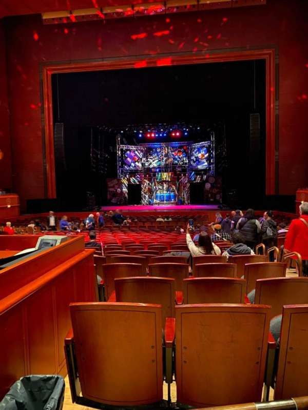 Victoria Theater at NJPAC, section: GrandC, row: A, seat: 115
