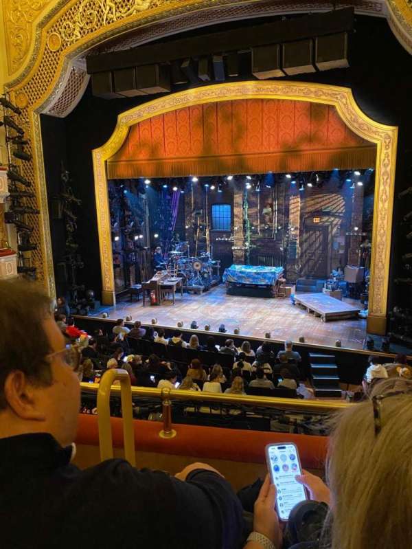 James Earl Jones Theatre, section: Mezzanine R, row: C, seat: 4