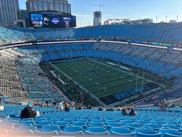 Bank of America Stadium, section: 506, row: 26, seat: 19