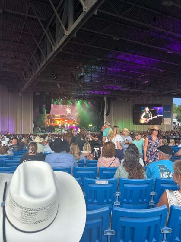 Truliant Amphitheater, section: 8, row: X, seat: 5