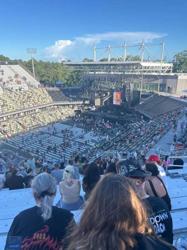 Credit One Stadium, section: 312, row: T, seat: 8