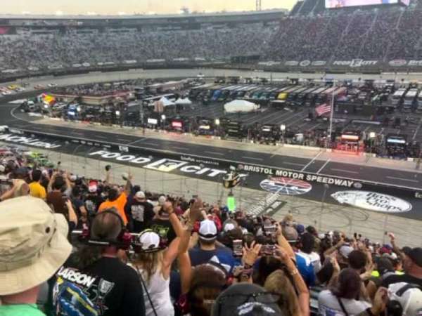 Bristol Motor Speedway, section: Allison F, row: 39, seat: 9