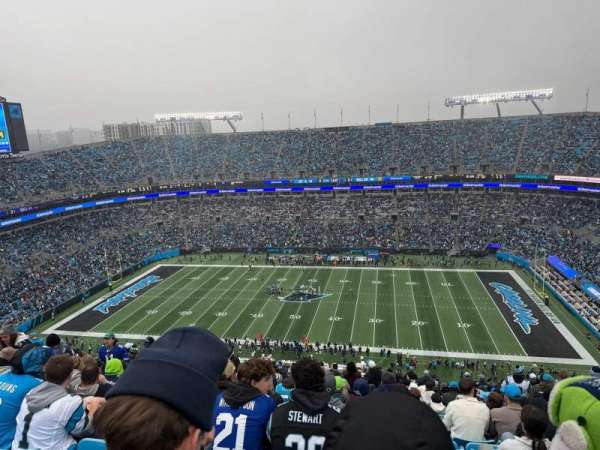 Bank of America Stadium, section: 513, row: 29, seat: 14