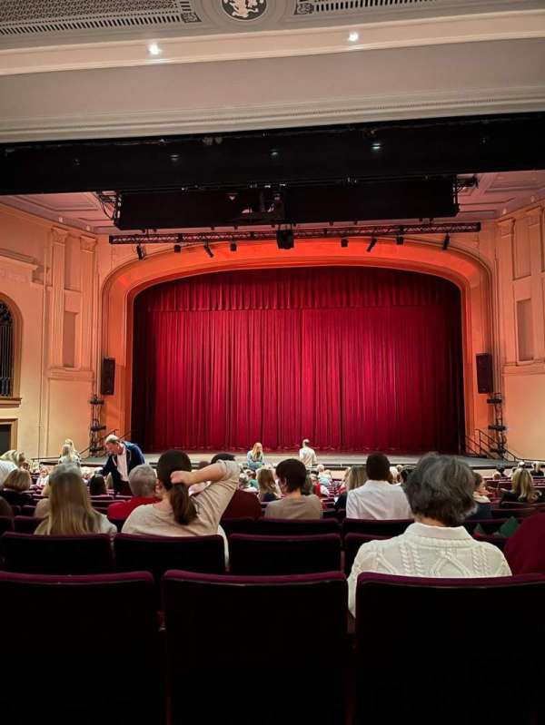 Sottile Theatre, section: ORCH, row: Q, seat: 103