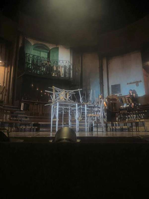 Lyric Theatre, West End, section: Stalls, row: B, seat: 13