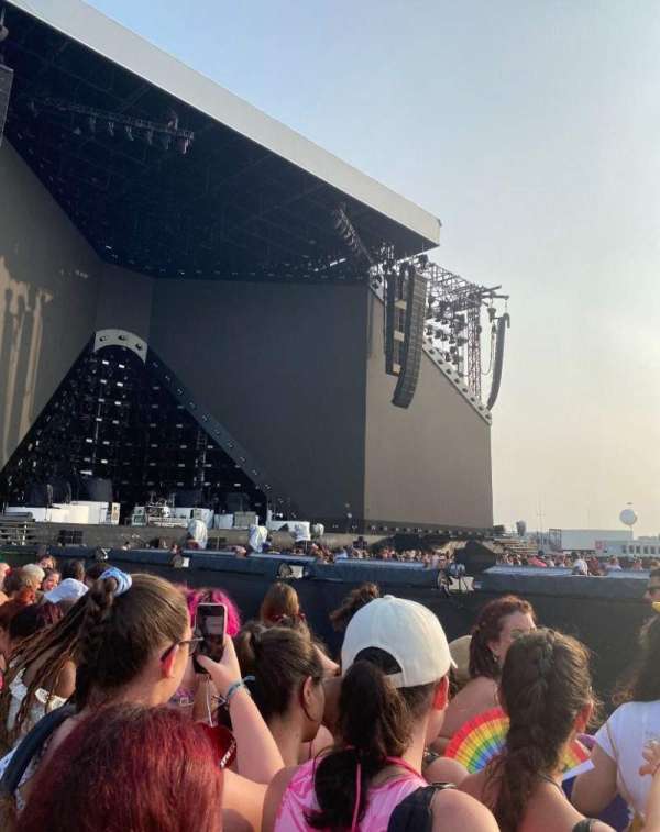 RCF Arena, section: Pit, row: 5th-6th Row, seat: /