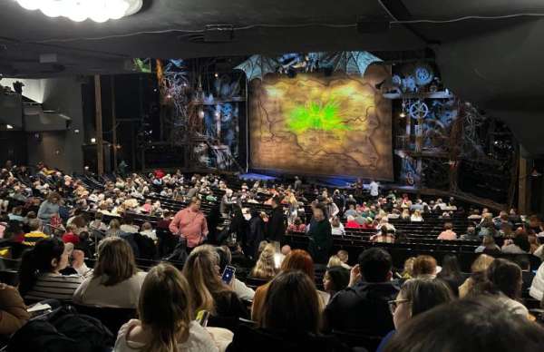 Gershwin Theatre, section: Orchestra R, row: Z, seat: 20