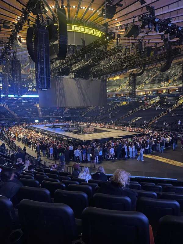 Madison Square Garden, section: 120, row: 13, seat: 16