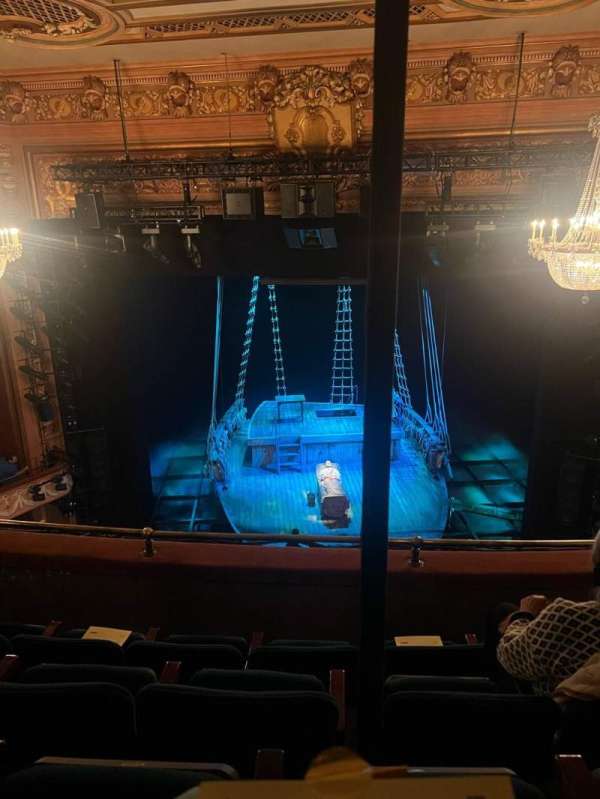 Longacre Theatre, section: Balcony C, row: D, seat: 103